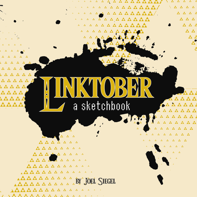 2015 Linktober Sketchbook Cover