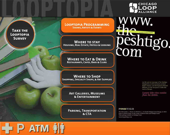 Looptopia 2008 Touchscreen User Interface Design
