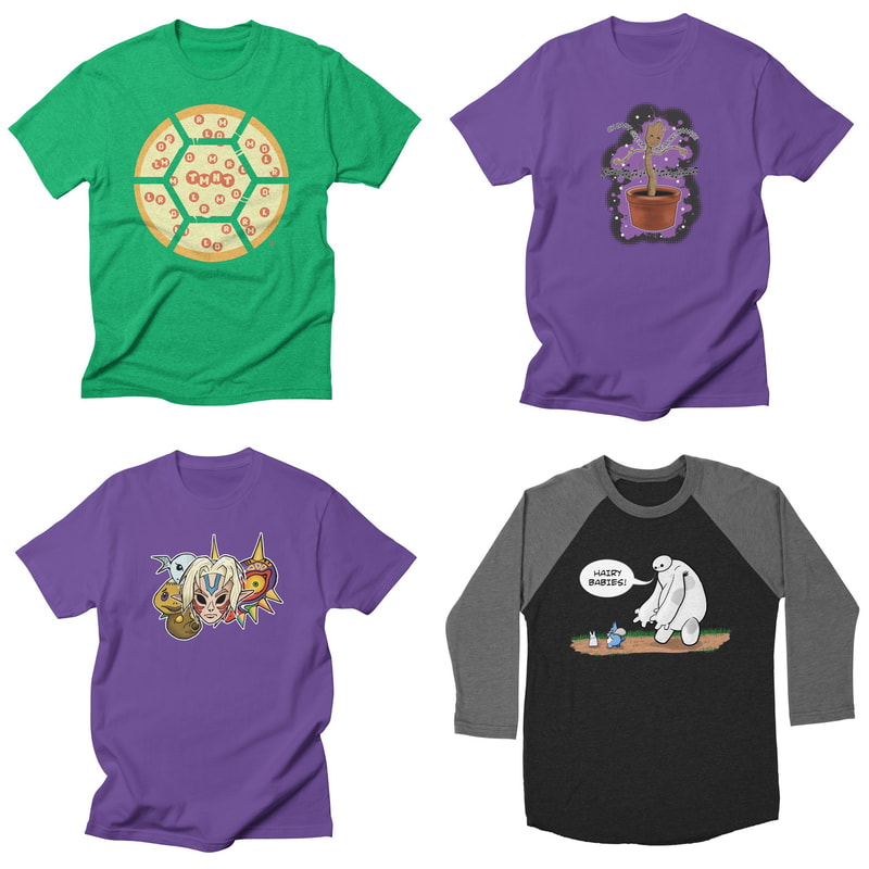 Various shirt designs